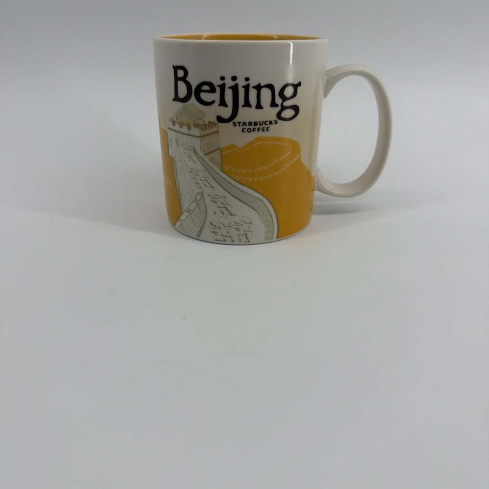 Starbucks Coffee Mug 2012 Beijing Global Icon City Collector Series 16 oz